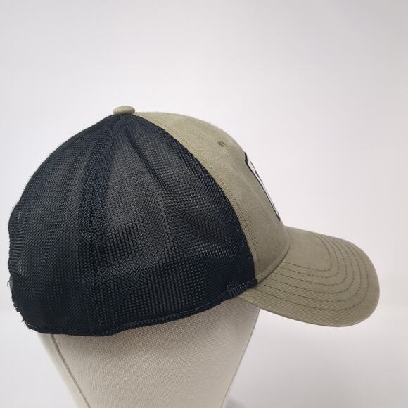 Vortex Snapback Trucker Cap Green One Size Adjustable Mesh Back 6 Panel - Picture 5 of 9